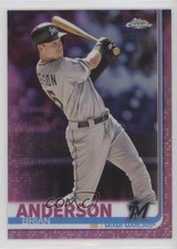 2019 Topps Chrome Pink Refractor Brian Anderson #12 2k3