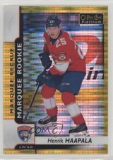 2017 O-Pee-Chee Platinum Marquee Rookies Seismic Gold 17/50 Henrik Haapala 0tf