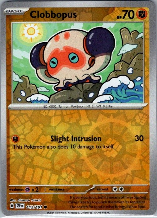 Clobbopus - Common SV08: Surging Sparks 112/191 NM