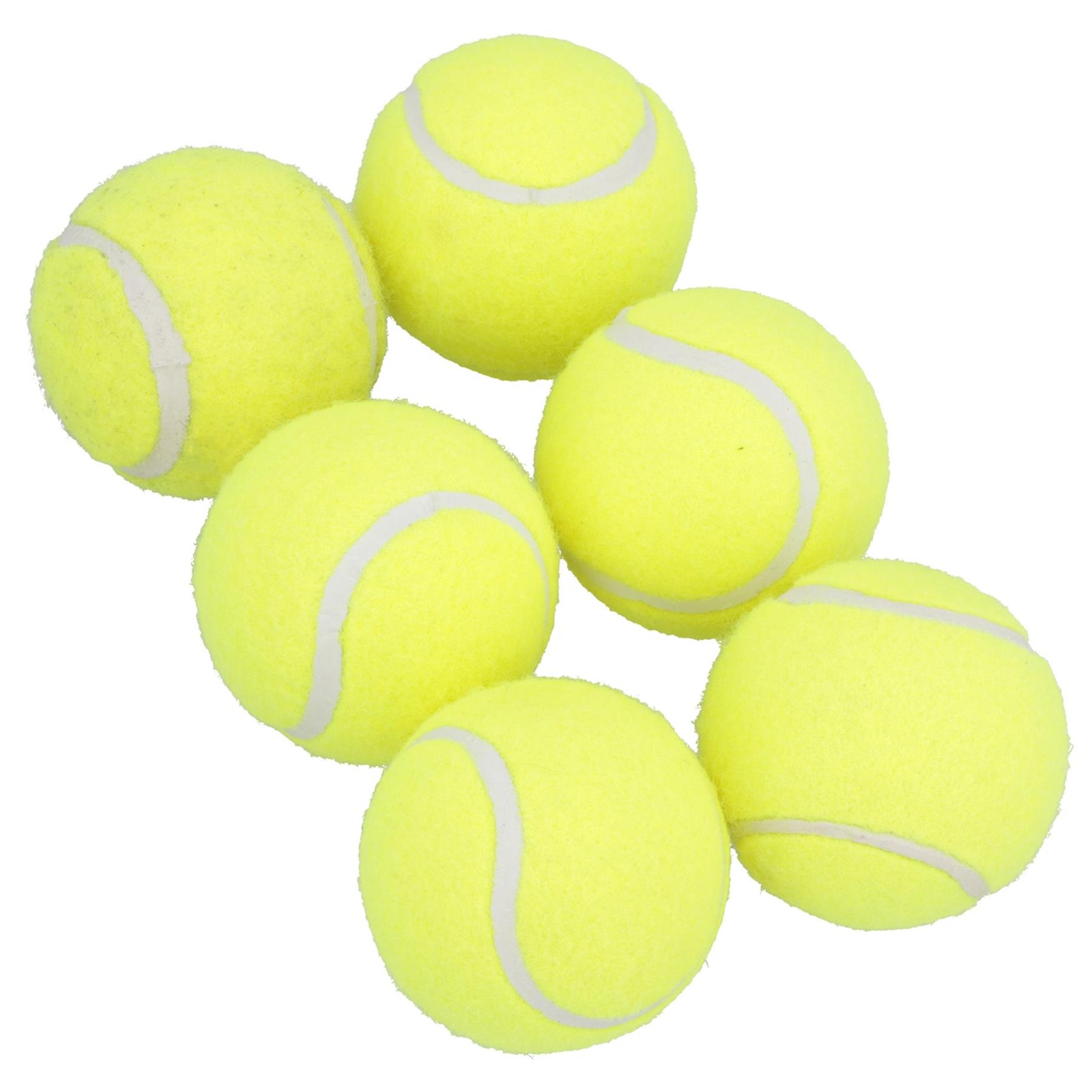 6pk Maxi Hyper Fetch Super Bounce Tennis Ball Dog Play Time 6cm