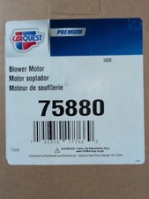 Carquest Premium Hvac Heater Ac Blower Motor With Wheel 75880 192350177669