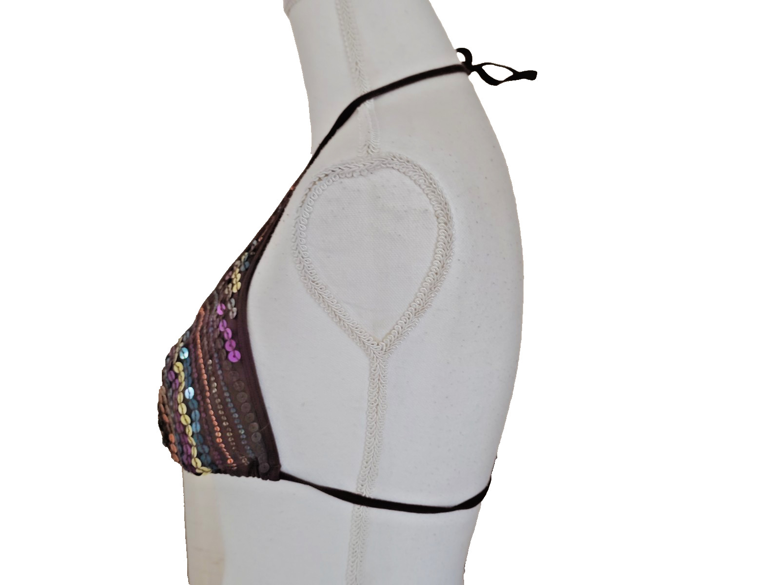 Victoria’s Secret Sequin Triangle String Bikini T… - image 2