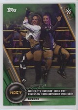 2020 Topps WWE Women's Division NXT Green 34/75 Dakota Kai Tegan Nox #98 1f7d