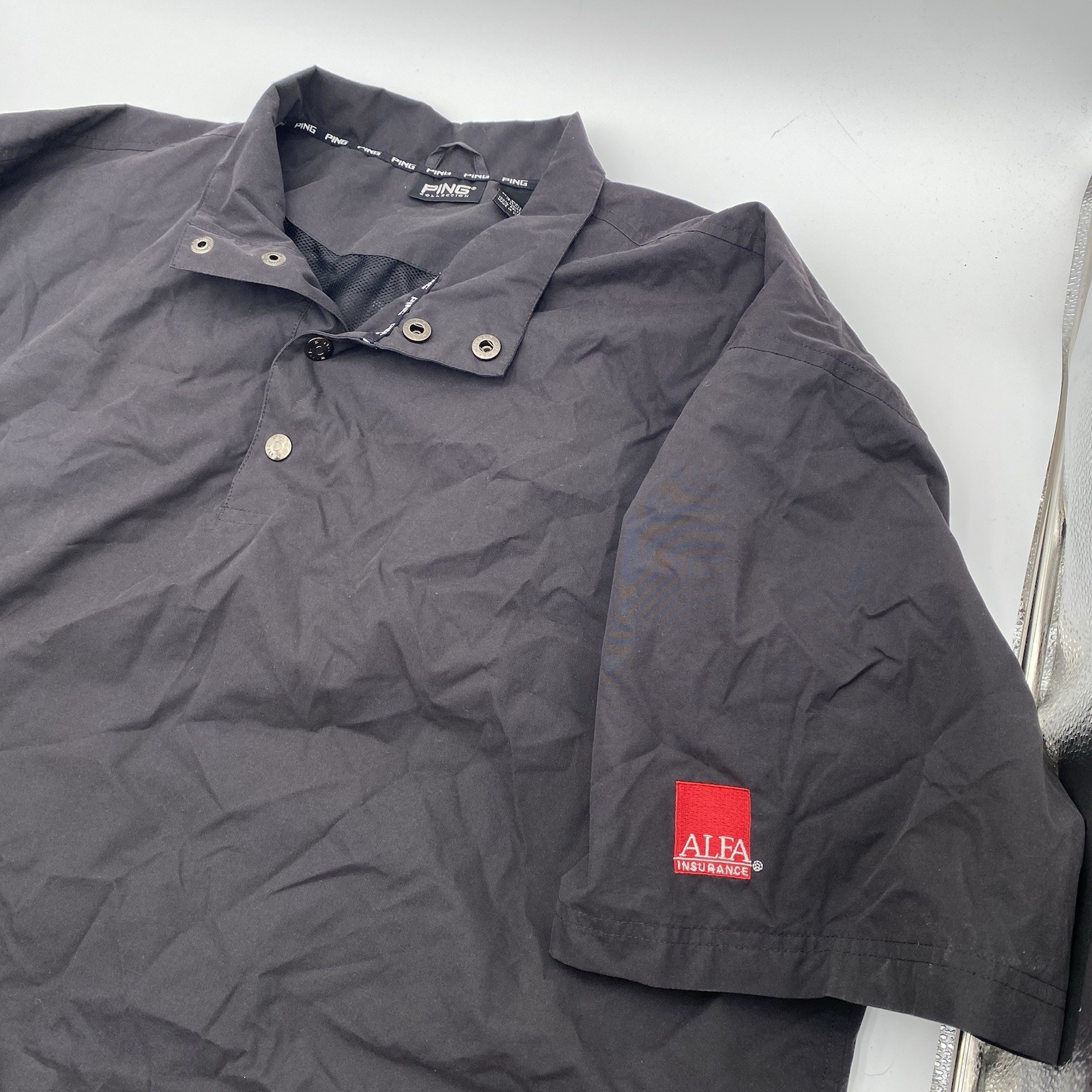 Ping Golf Performance Pullover 1/4 Button Short S… - image 5