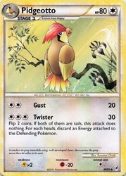 Pidgeotto 48/95 Call of Legends Uncommon