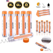 6 Pack 60-40 Rosin Core Solder, Solder Wire Tin Lead Electrical Soldering Too...