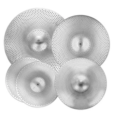 Low Volume Cymbal Pack 4 Pieces 14 16 18 20 Inches Alloy Cymbals for Drum