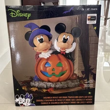 COSTCO Disney Halloween Mickey and Minnie Pumpkin greeter | SOLD OUT Everywhere