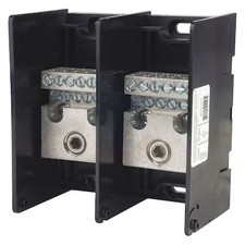 Mersen Mpdb69152 Power Distribution Block,  Open,  2 Pole,  310 A Copper,  1,