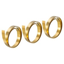 Sheet Roll, 3Pcs x Metal Foil Plate 40" Length x 0.4" Width x 0.008" Thickness