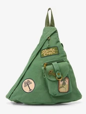 The Lord of the Rings Patches Canvas Sling Crossbody Bag NEW