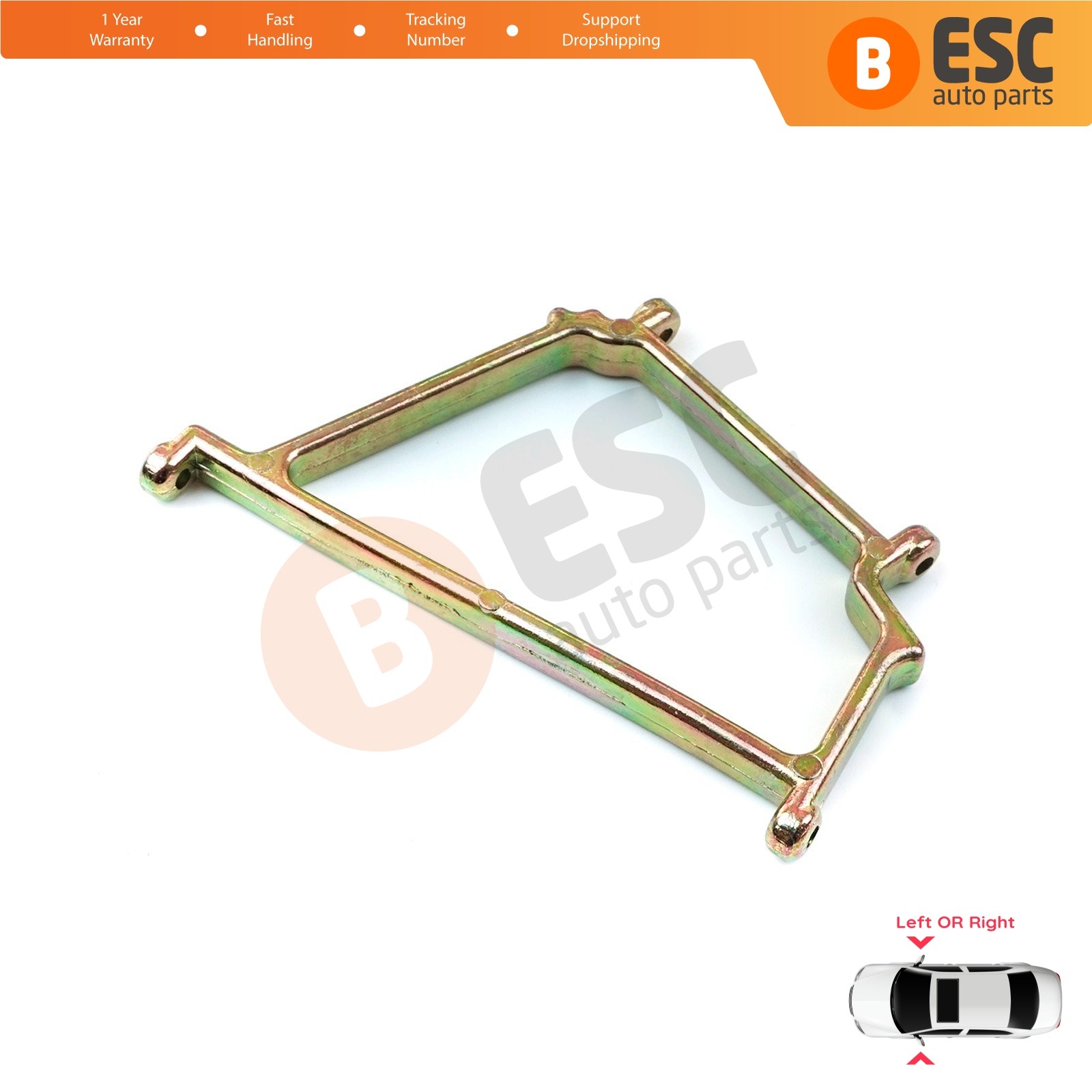 Side Mirror Folding Support Metal Bracket for Mercedes W210 S210 W202 S202 W140