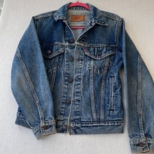 Vtg Levi's 70505-0216 Type III Trucker Denim Jacket Made in USA 4-Pocket 38R