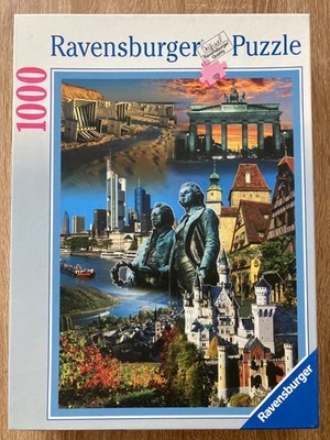 Ravensburger PUZZLE 1000 Teile 50x70cm 153312 QUER DURCH DEUTSCHLAND ** NEU - Bild 1 von 4