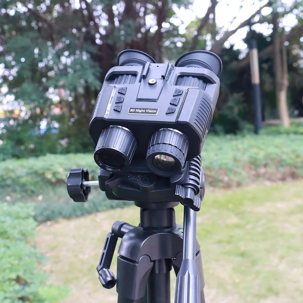 NV8000 Night Vision Binoculars Goggles IR 850nm Hunting Head Mounted Telescope