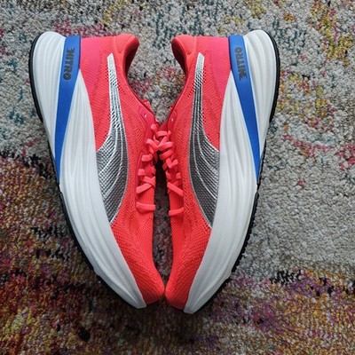 Size 10.5 - Puma Magnify Nitro 2 Fire Orchid Ultra Blue