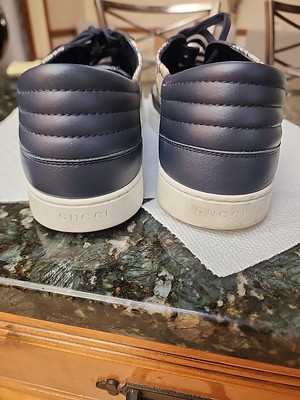 Gucci GG Supreme Leather 433716 A9LN0 4069 Mens US SIZE 15 WORN | eBay