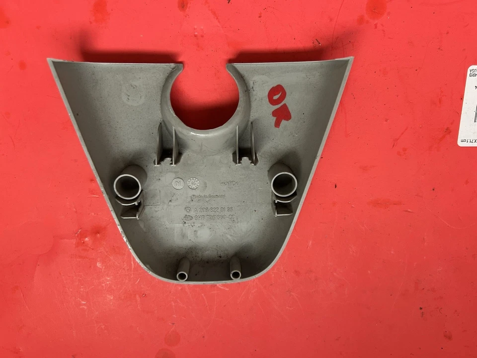 OEM 2004-2009 Mercedes W209 CLK Convertible Interior Rear View Mirror Cover Gray - Image 2 of 2