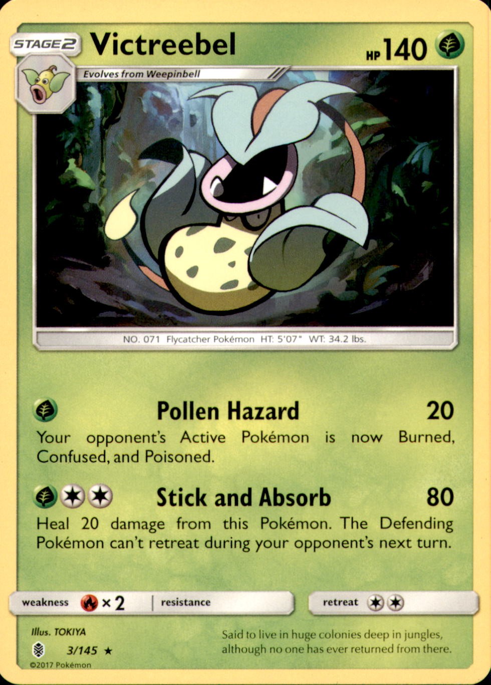 Victreebel Rare SM - Guardians Rising 3/145 NM