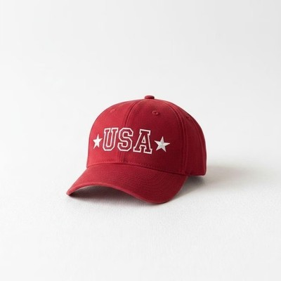 USA Embroidered Baseball Cap Adjustable Patriotic Dad Hat Unisex
