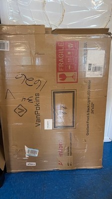 VanPokins Gradient Front & Back Light LED Mirror 24x32