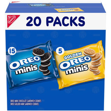 OREO Minis Sandwich Cookies Variety Pack, Ori...