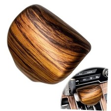Gear Shift Knob Cover Trim Sticker, Compatible with H0nda CR-V EX EX-L LX Brown