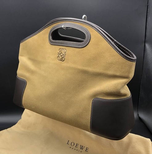 Bra Apparel etc 100 MAFR 52 Loewe Anagram Handbag Vintage Includes Storage Bag