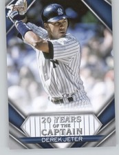 2020 Topps Update #YOC-98 Derek Jeter 20 Years of The Captain