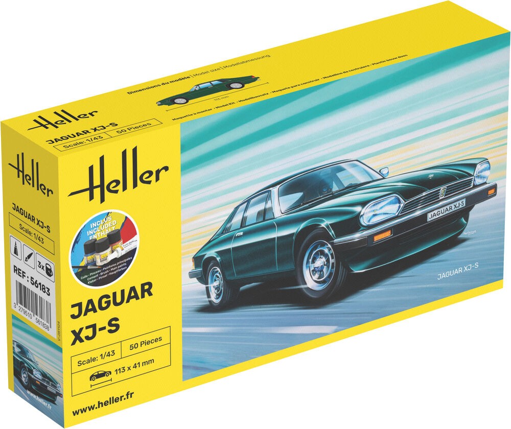 Heller 56183 - 1:43 Starter Kit Jaguar XJS - New