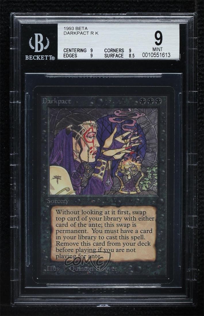 Darkpact Magic: Limited Edition Beta BGS 9 MINT 1993