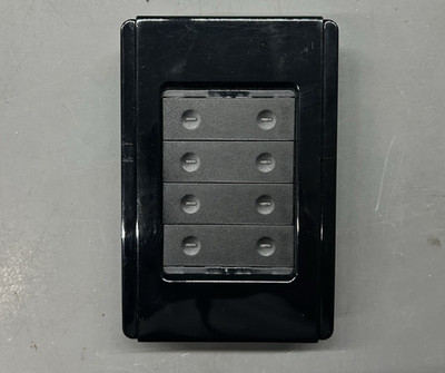 Square D Clipsal C-Bus 8 Button Smart Switch Keypad Black SLC5038NL-BK NOB