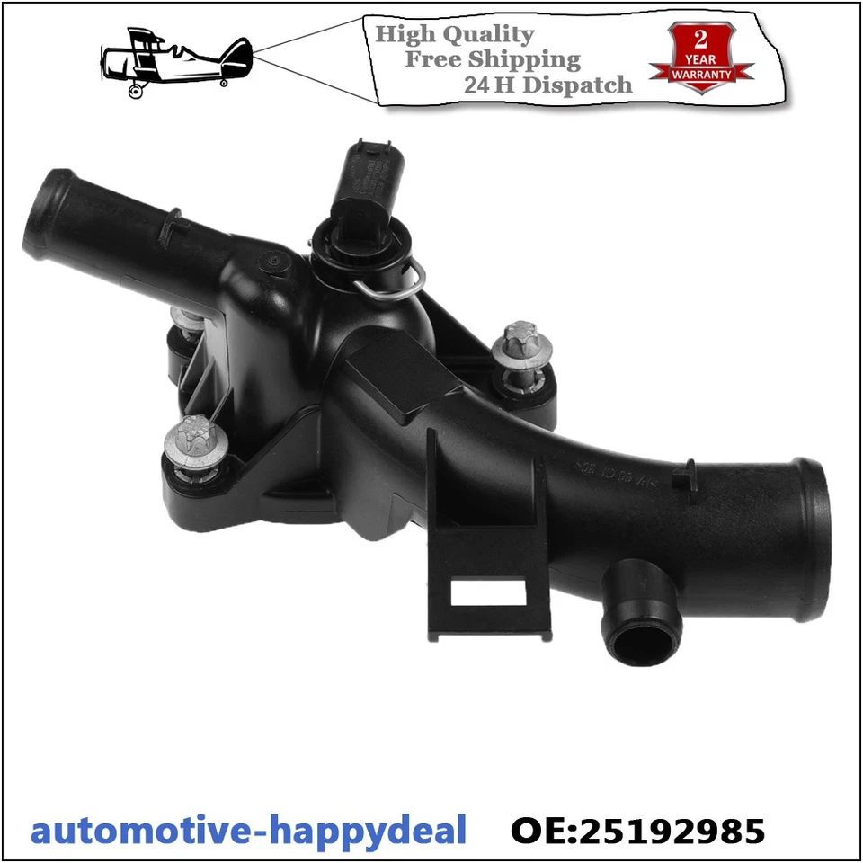 For Vauxhall Corsa D/E Astra J Meriva 1.2 1.4 Coolant Flange Water Outlet - Image 3 of 4