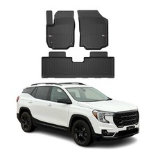 Omac Premium Floor Mats For Gmc Terrain 2018-2024 Heavy Duty All-weather 3pcs