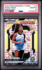 Angel Reese PSA 10 2024 Prizm Monopoly WNBA RC Red Dice Rookie #WNBA16
