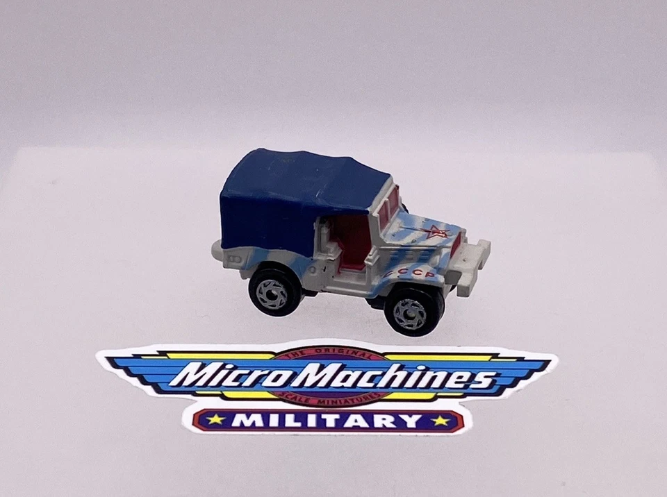 Micro Machines Military M-37 Light Cargo Truck Jeep Galoob LGTI 1992 - Image 2 of 2