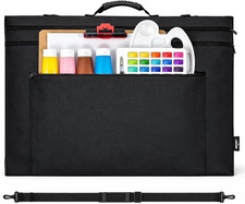 24X36 Art Portfolio Tote Bag - Large Carrying Storage Case with Handle Adjusta