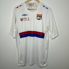Olympique Lyonnais 2009-2010 Home Jersey | Vintage Soccer XL