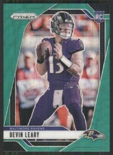 2024 Panini Prizm Prizms Green Wave #327 Devin Leary Baltimore Ravens 1785