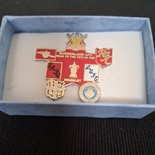 Sunderland FC Pin Badge The Road To The 1973 FA Cup Final