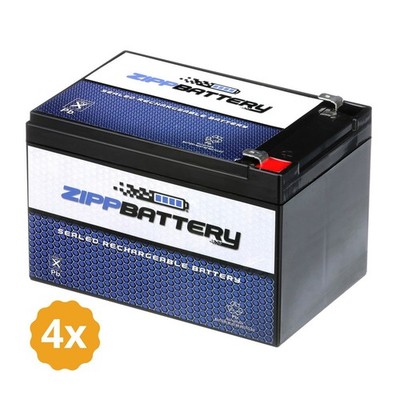12V 12AH Battery 4PK