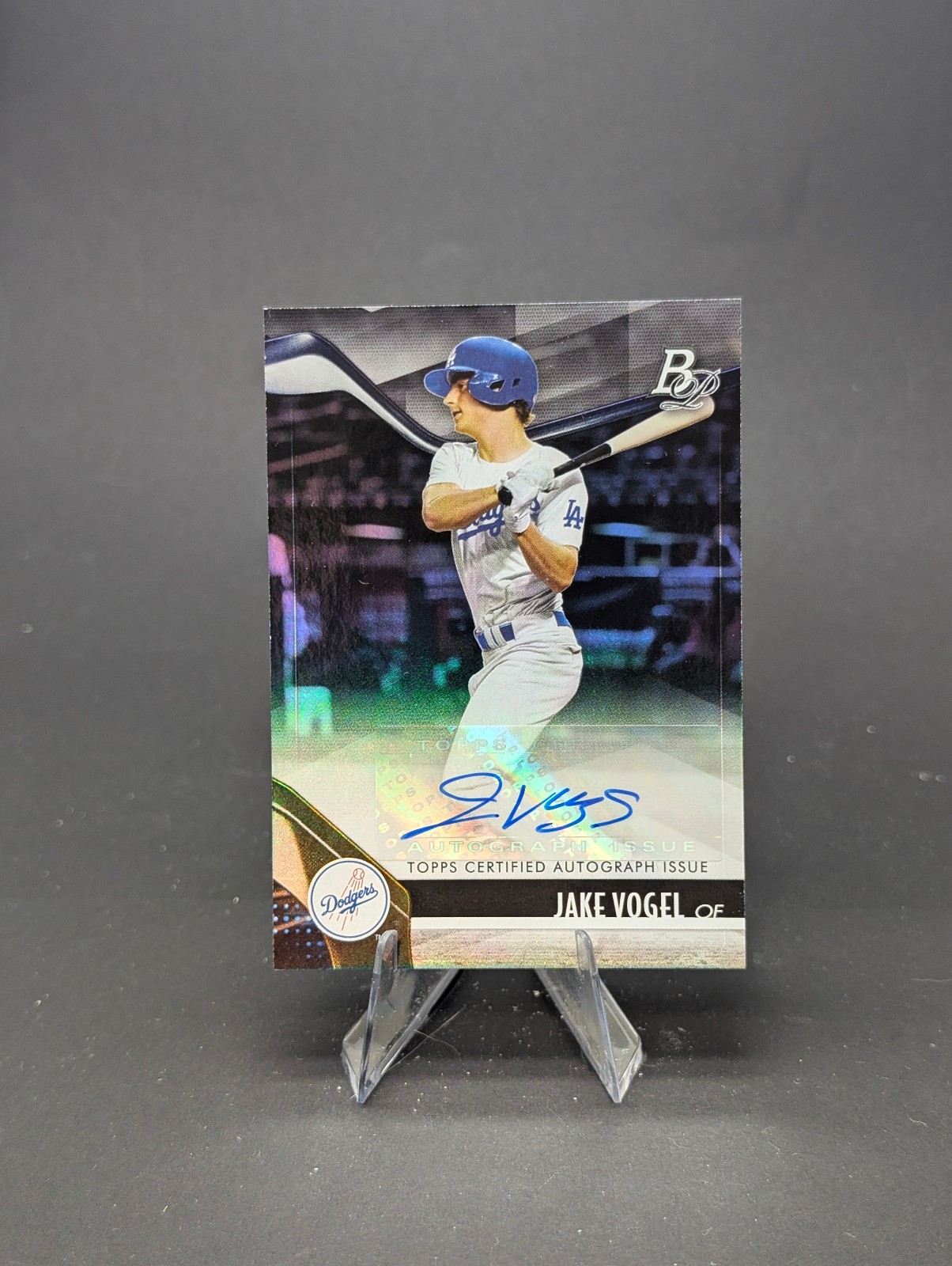 2021 Bowman Platinum - Top Prospects Jake Vogel #TOP-27 Autographs (AU, RC)