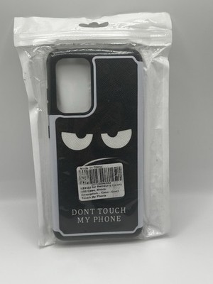 Samsung Galaxy A52 Shockproof Case ''Don't Touch My Phone'' Design