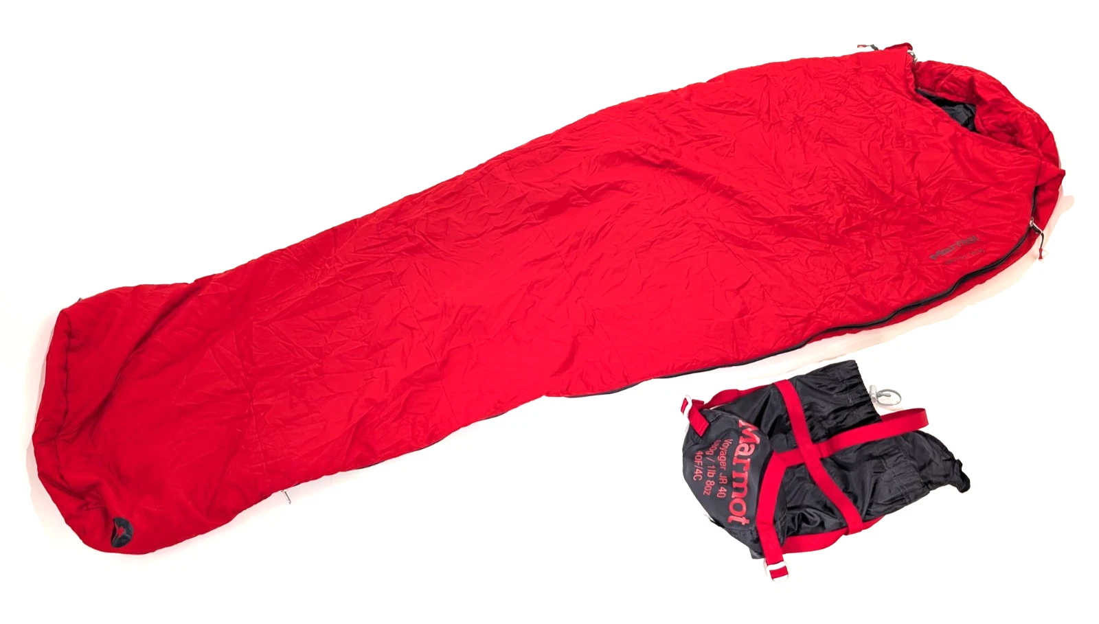 Marmot Kids Voyager Jr 40 Sleeping Bag - Red