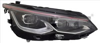 Hauptscheinwerfer TYC 20-19138-26-2 FüR VW Golf 8 Variant CG5 DB5 CD1 DA1 Etsi