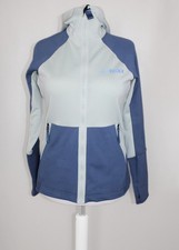 Adidas Terrex Womens Hooded Outdoor Jacket Softshell Hiking Blue UK 16  18 L