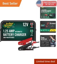 12v 1.25 Amp Battery Charger Maintainer For Cars Motorcycles Atvs Smart Charging 12v 1.25 Amp Battery Charger Maintainer For Cars Motorcycles Atvs Smart Charging