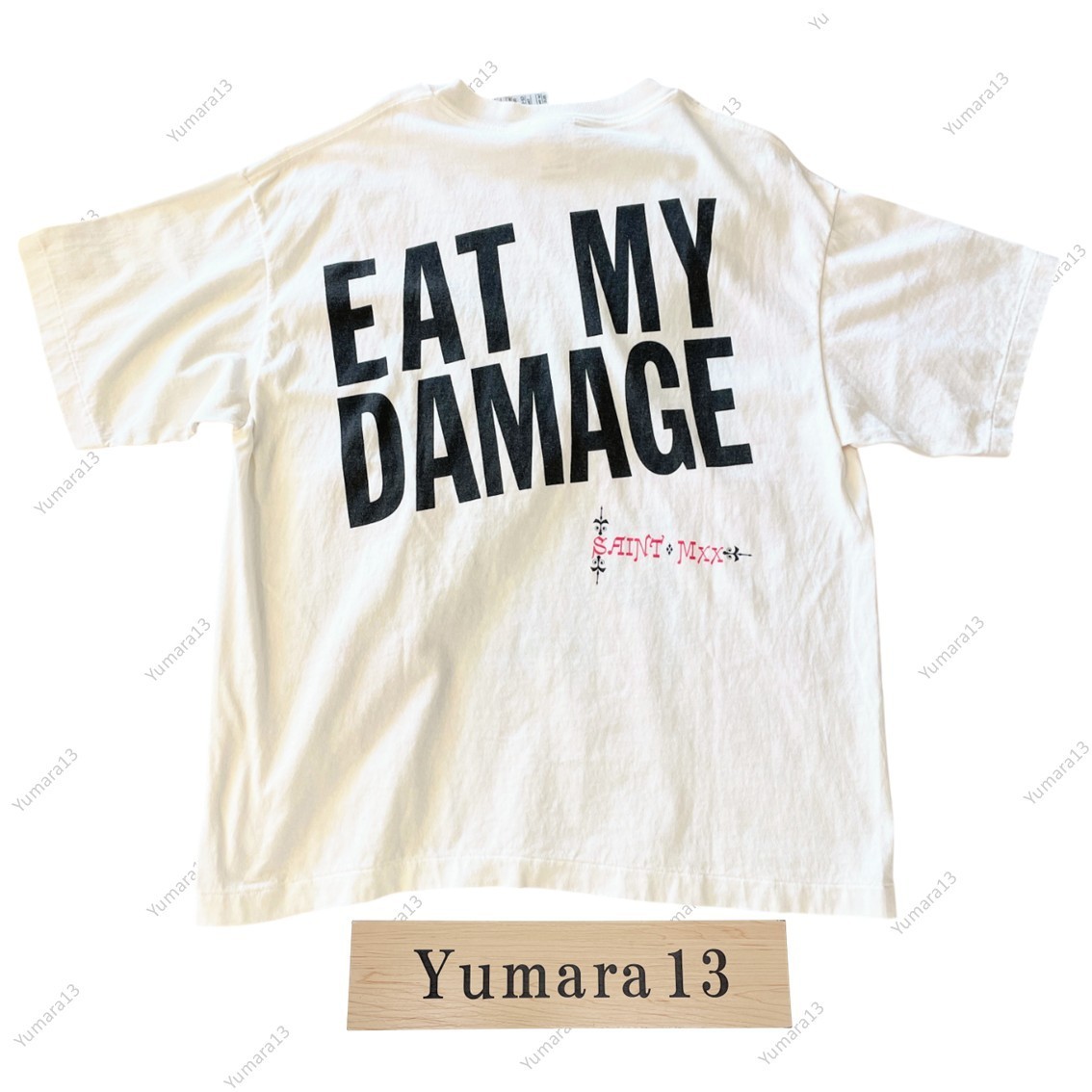 SAINT Mxxxxxx DIRTY PIG Tシャツ　XL SAINT Mxxxxxx SS Tee Dirty Pig White T-shirt | eBay