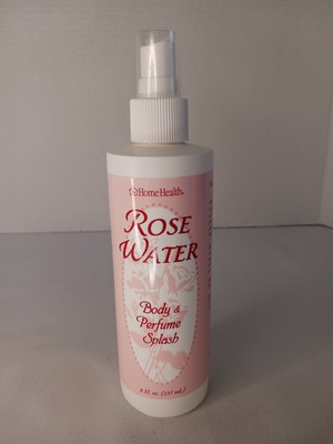 Rose Water Mist for Face Skin and Hair 8 fl oz