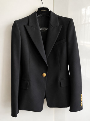 balmain blazer womens size 38